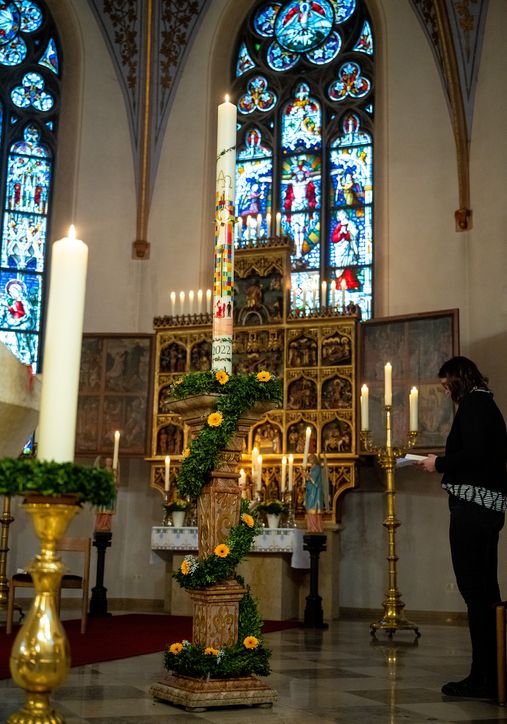 Die Osterkerze